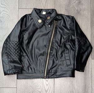 Kids Moto "leather" jacket